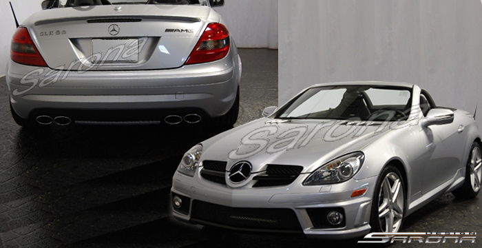 Custom Mercedes SLK  Coupe Body Kit (2005 - 2011) - $1790.00 (Manufacturer Sarona, Part #MB-115-KT)